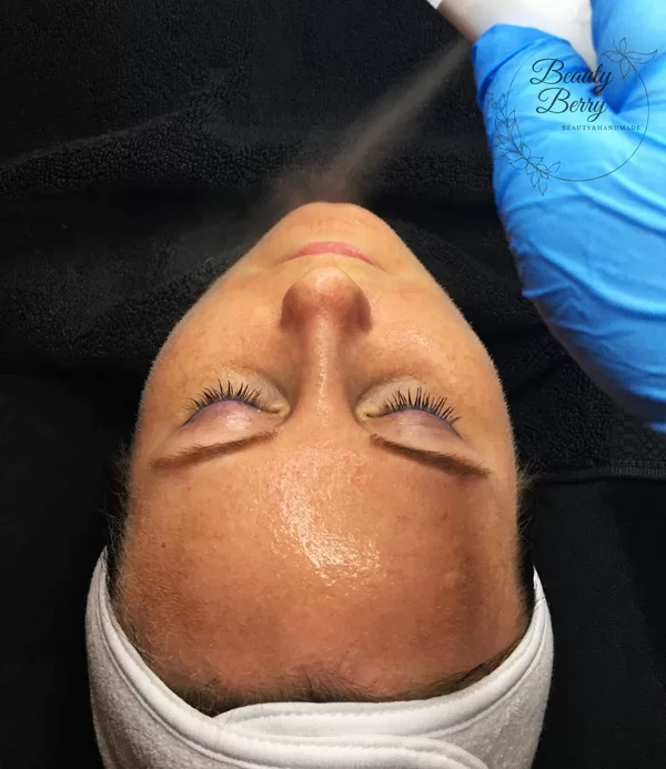 Face steaming for better result!
